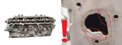 Cilinderkop 7760 F2 7701473181 1.5 DCI Renault Nissan S79