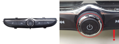 Bedieningspaneel Radio Opel Astra K 42342525 555343750 LC7S