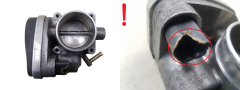 Gasklephuisventiel Mini 1354 1503358-03 408.238/627/001 1.6 VDO 1604