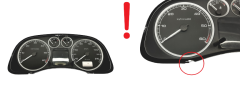 Snelheidsmeter Peugeot 307 9651299680 E 01 51604