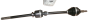 Aandrijfas Rechts Origineel Renault Espace III 7711135411