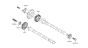 Nokkenas tandwiel Origineel Renault Trafic Master 2.0-2.3 dCi 1302500QAE