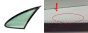 Carrosserieruit Rechts Achter Citroen Xsara Picasso Saint-Gobain DOT211 M89 AS2