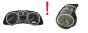 Snelheidsmeter Peugeot 307 9651299680 E 01 48093