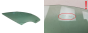 Deurruit Voor Rechts 9202A1 Citroen C3 AS2 Pilkington