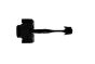 Deurscharnier Stopper Achter Doe VW 3CN839249 B12375 Borsehung