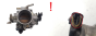 Gasklephuisventiel Honda 079800-3000 Denso 1845