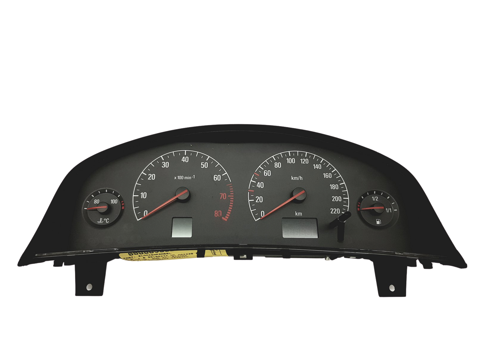 Snelheidsmeter Opel Vectra C 9180274WC 110080123004 31259 main product photo