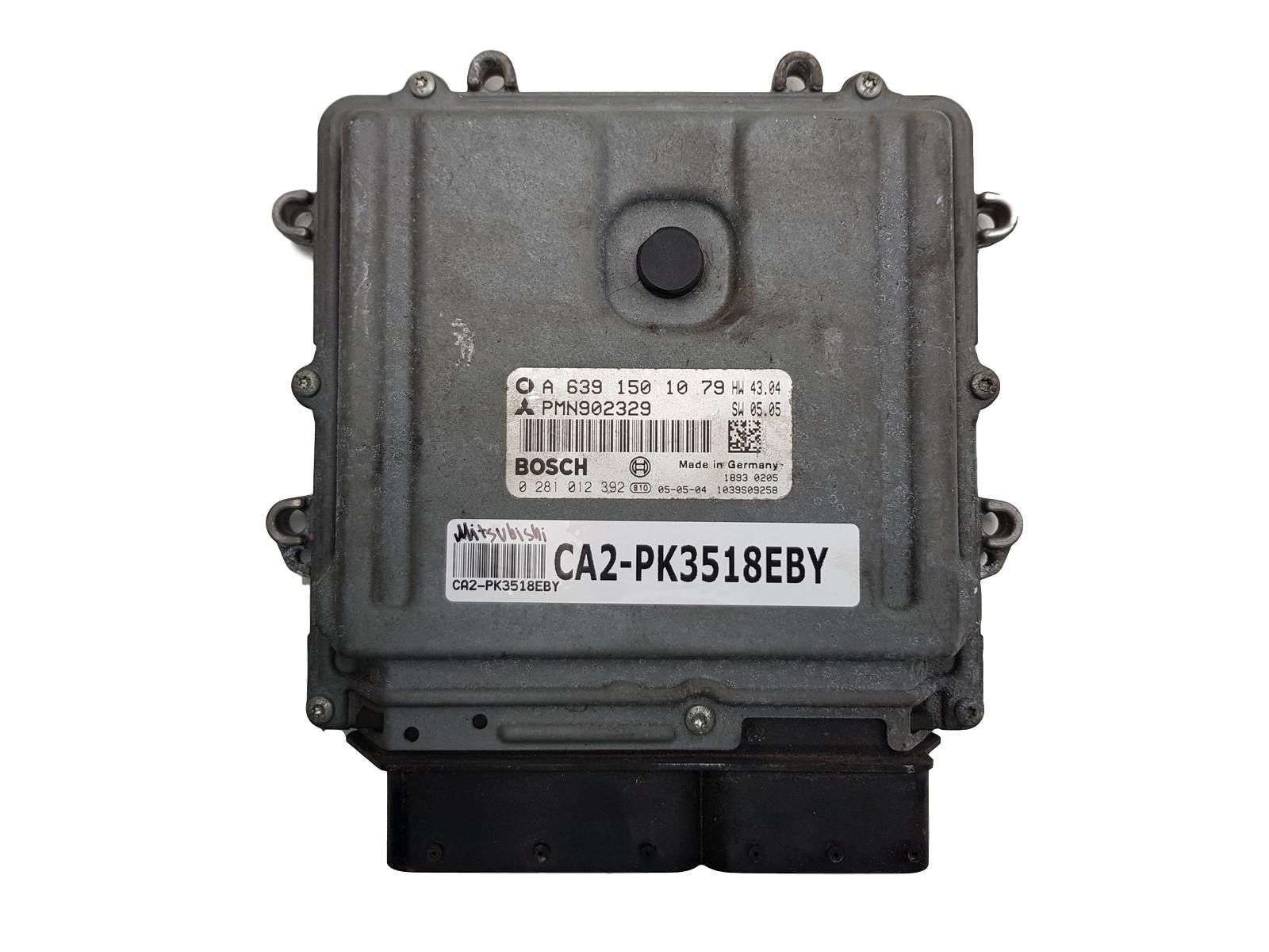 ECU Motormanagement Smart A6391501079 PMN902329 0281012392 Bosch main product photo
