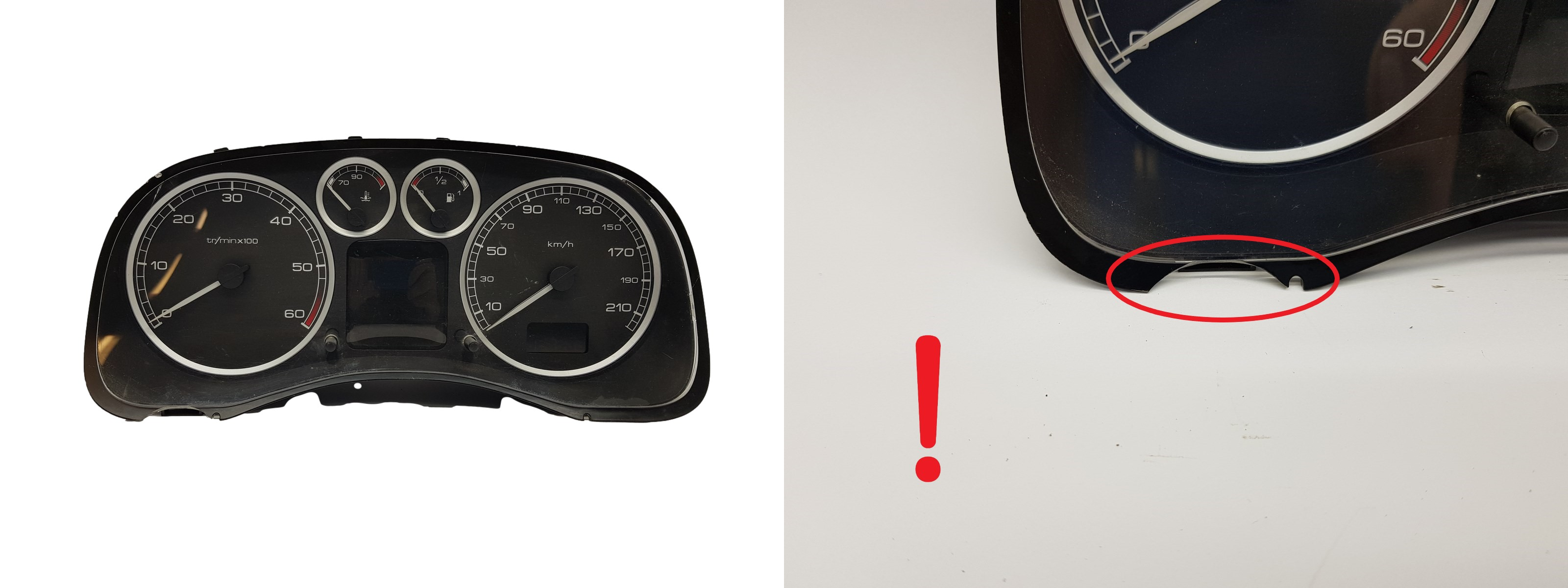 Toerenteller Peugeot 307 9647538480 A01 2016 main product photo