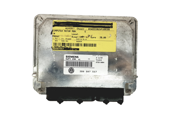 Regeleenheid 3B0907557 5WP4290 01 Volkswagen Siemens 18736 main product photo