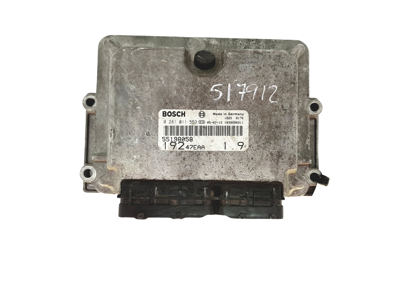 Regeleenheid 55198058 0281011553 Fiat Bosch 23908 main product photo