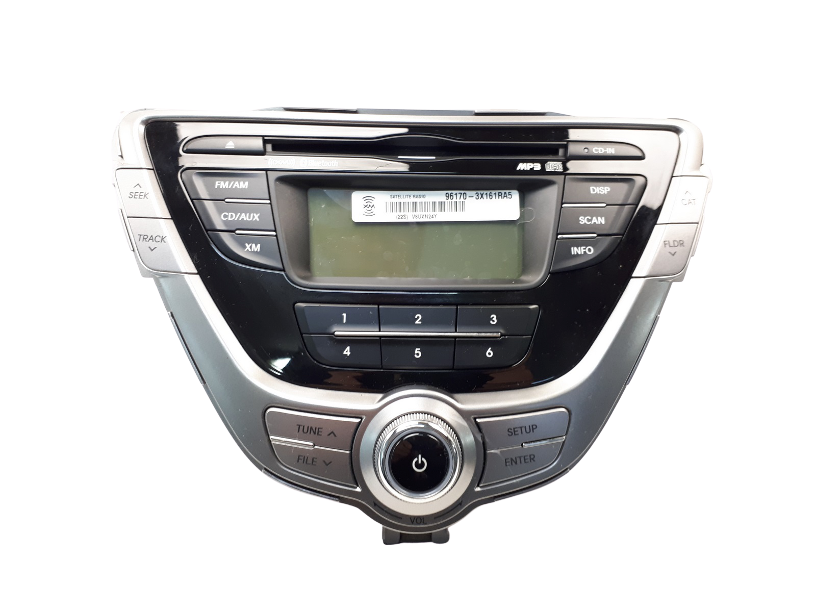 Radio Cd Mp3 Speler BT Hyundai Elantra XM 96170-3X161RA5 main product photo