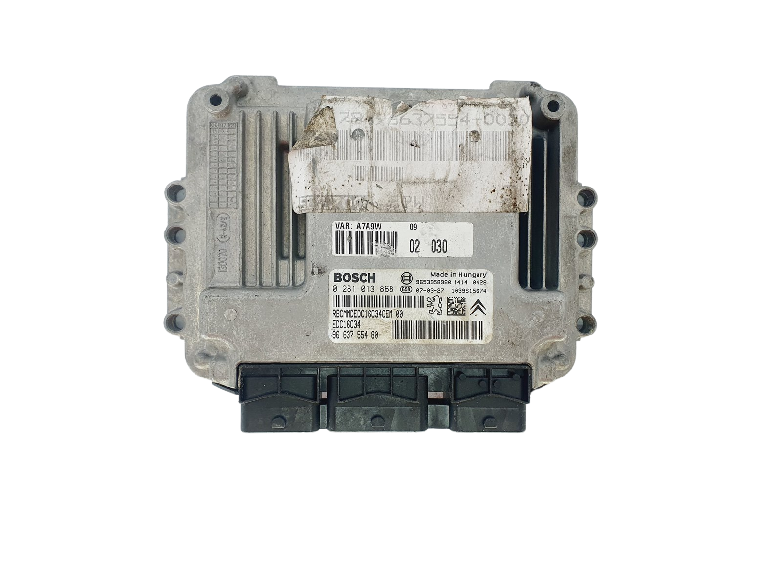 Regeleenheid 0281013868 9663755480 9653958980 PSA Bosch 47528 main product photo