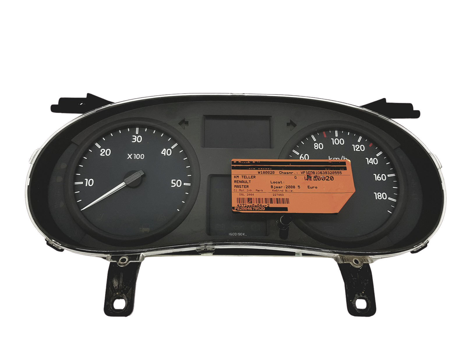Snelheidsmeter Renault Master 2 8200467952 D 32488 main product photo