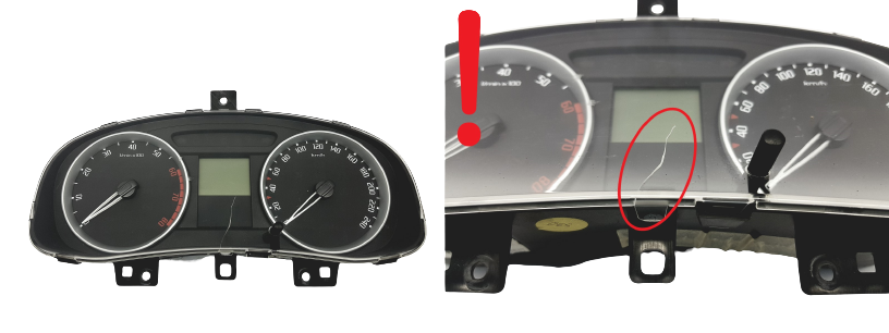 Toerenteller Skoda Fabia 5J0920810B VDO 53133 main product photo