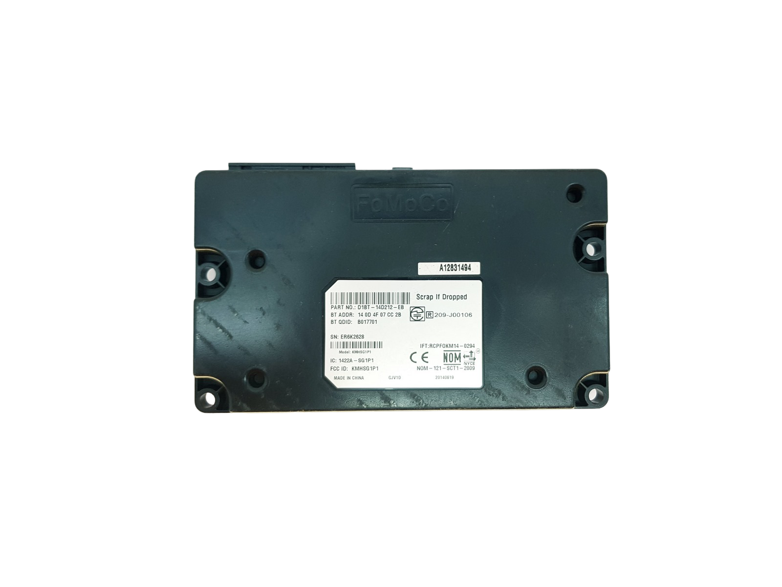 Controle-eenheid module D1BT-14D212-EB B017701 Ford FoMoCo 31726 main product photo