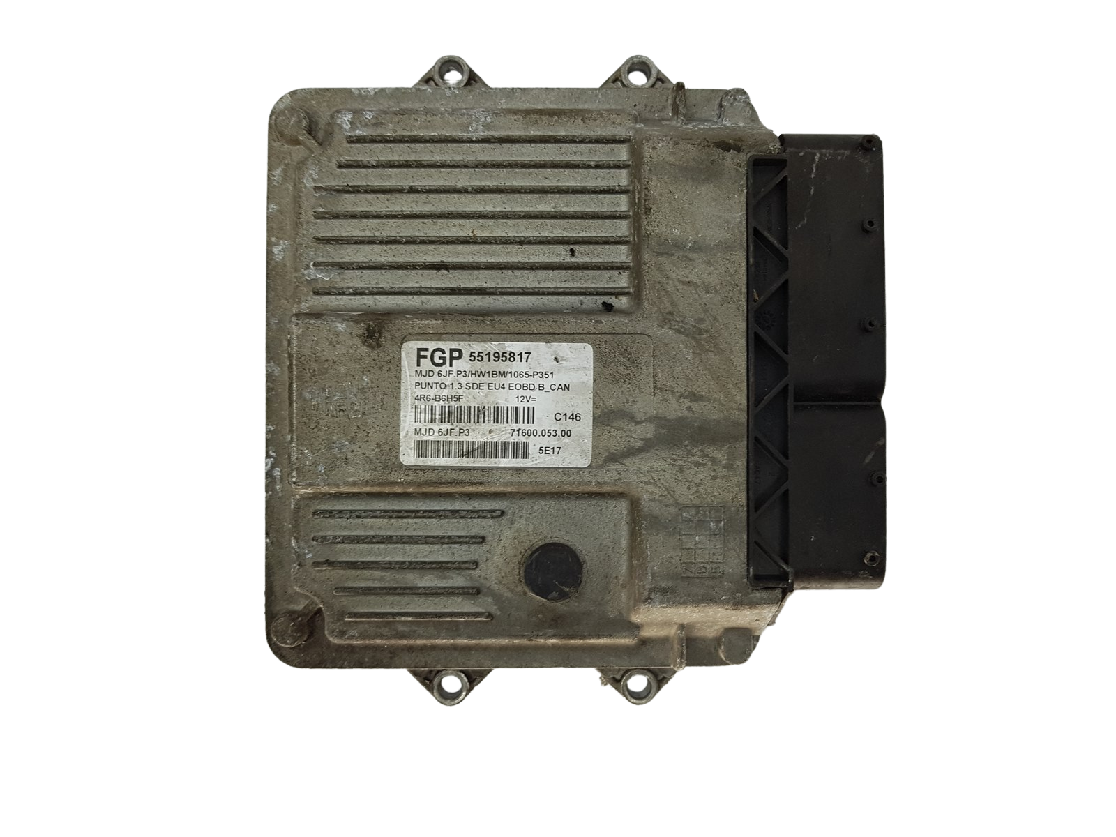 Regeleenheid FGP 6JF.P3 55195817 71600.053.00 Fiat Magneti Marelli 14844 main product photo
