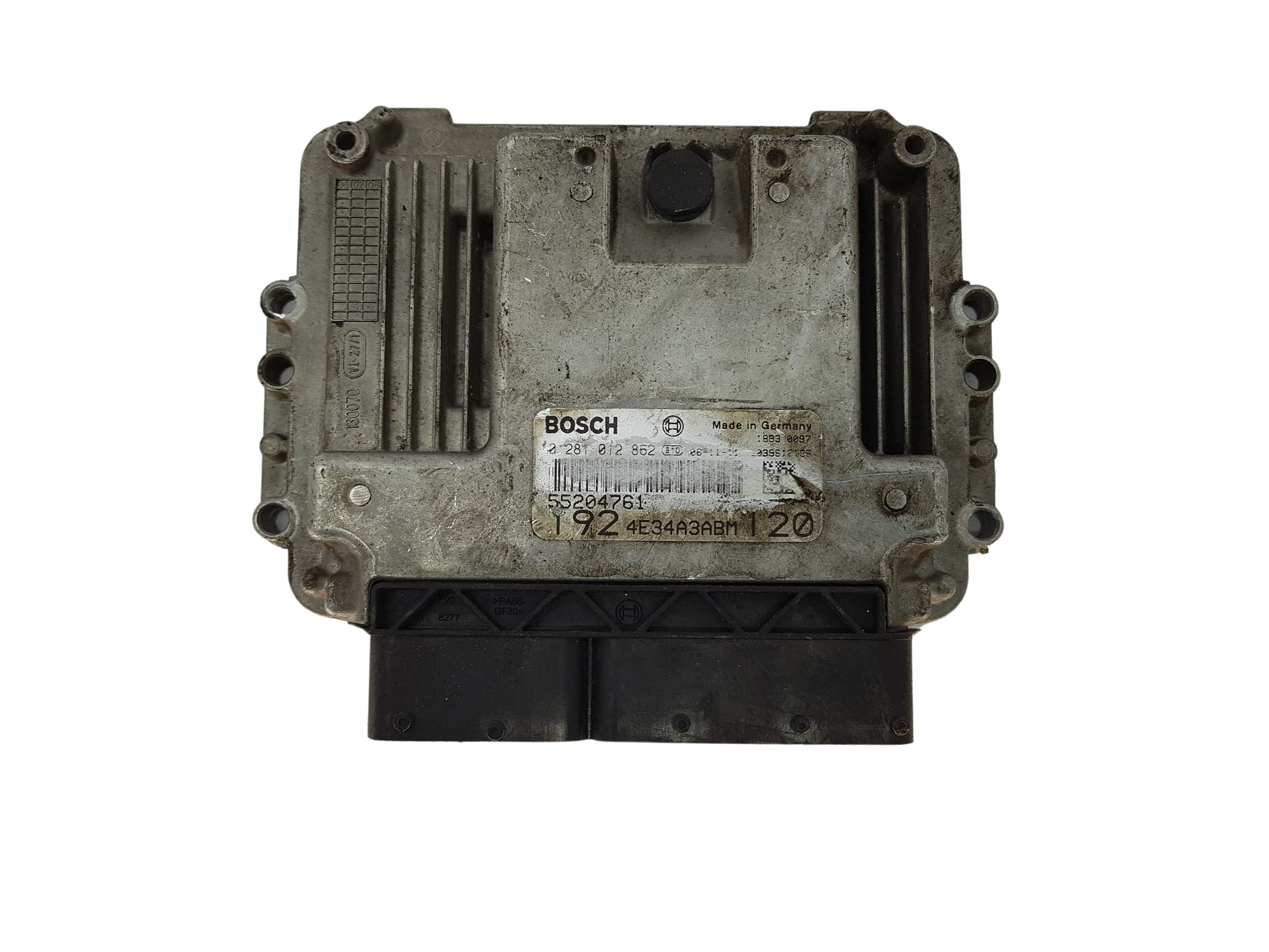 Regeleenheid 55204761 0281012862 4E34A3ABM Fiat Bosch 14409 main product photo