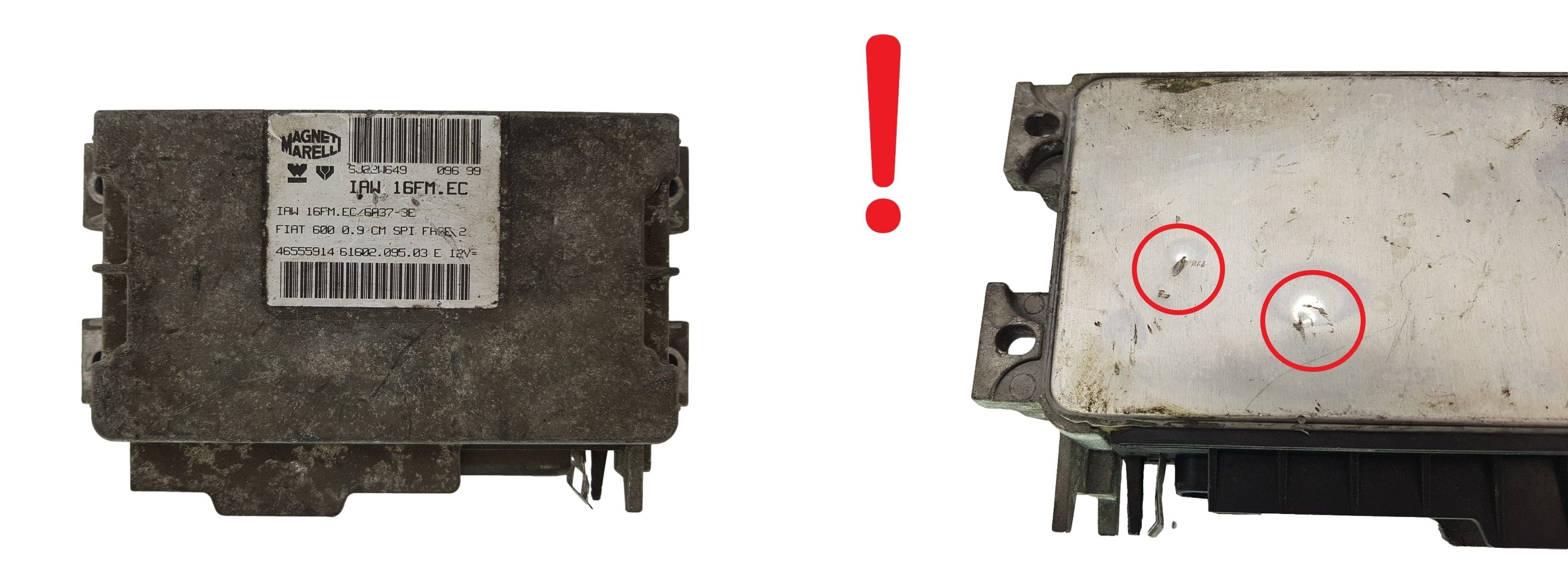 Regeleenheid IAW16FM.EC 46555914 61602.095.03 Fiat Magneti Marelli 2880 main product photo