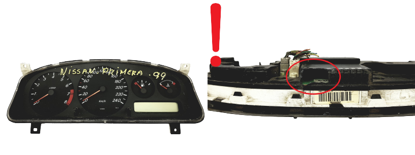 Snelheidsmeter Nissan Primera 24810-9F605 248109F605 53925 main product photo