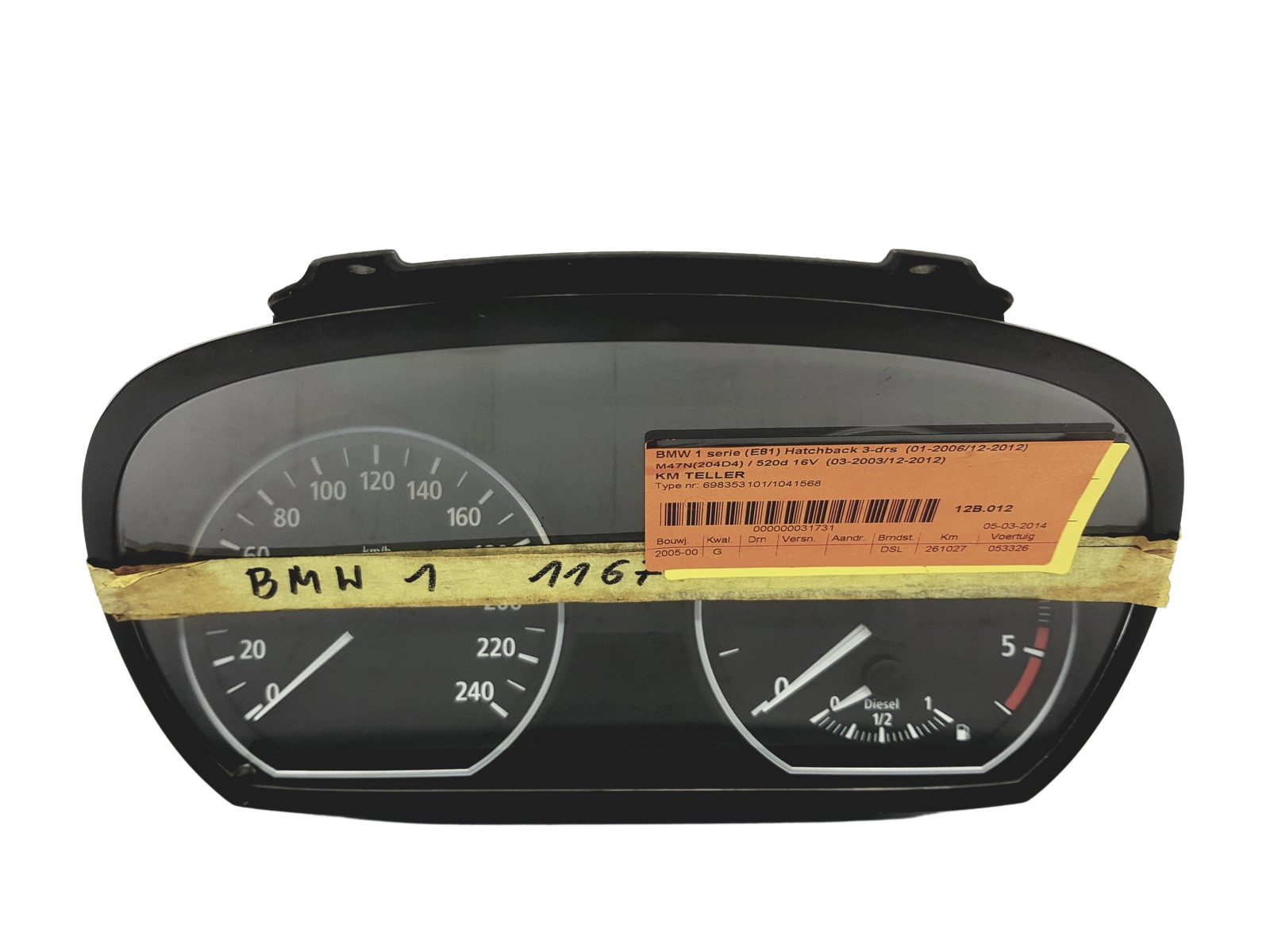 Toerenteller BMW E87 6983531018 1024952-44 52568 main product photo