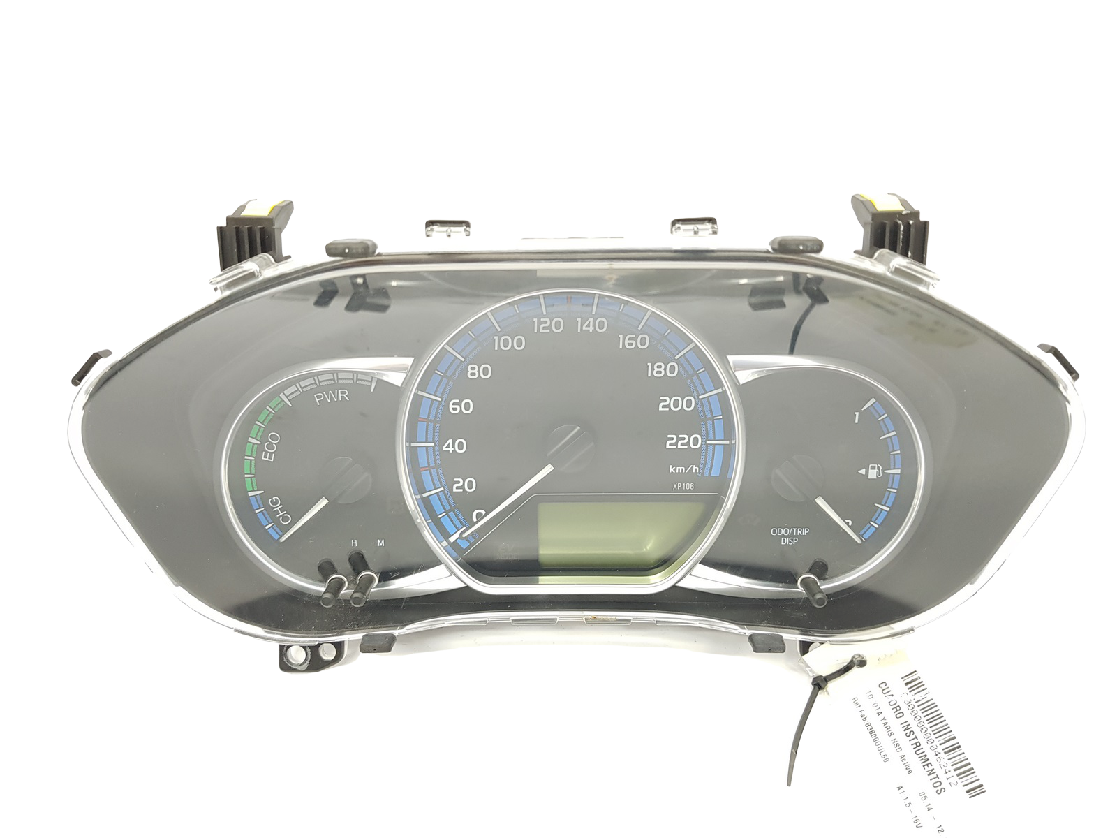 Snelheidsmeter Toyota Yaris Hybrid 83800-0UL60 25481 main product photo