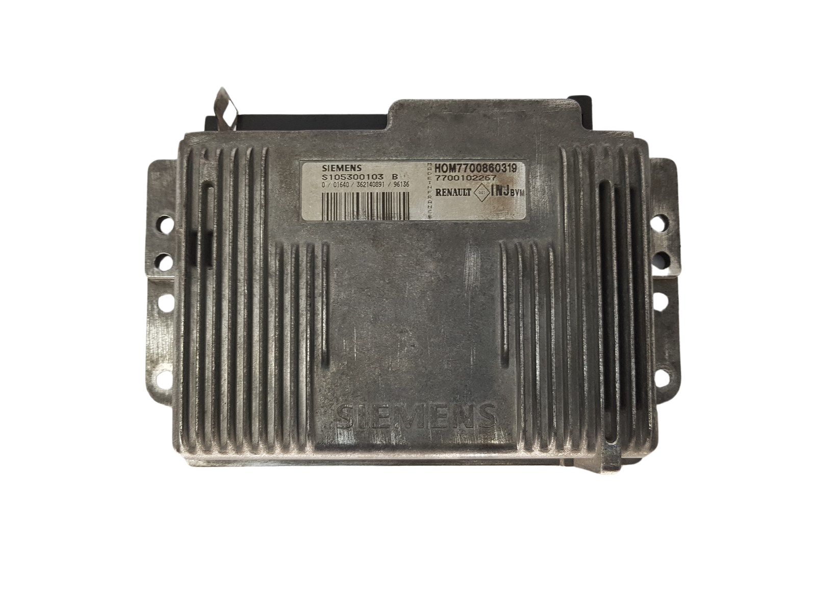 Regeleenheid S105300103B 7700860319 7700102267 Renault Siemens 3531 main product photo