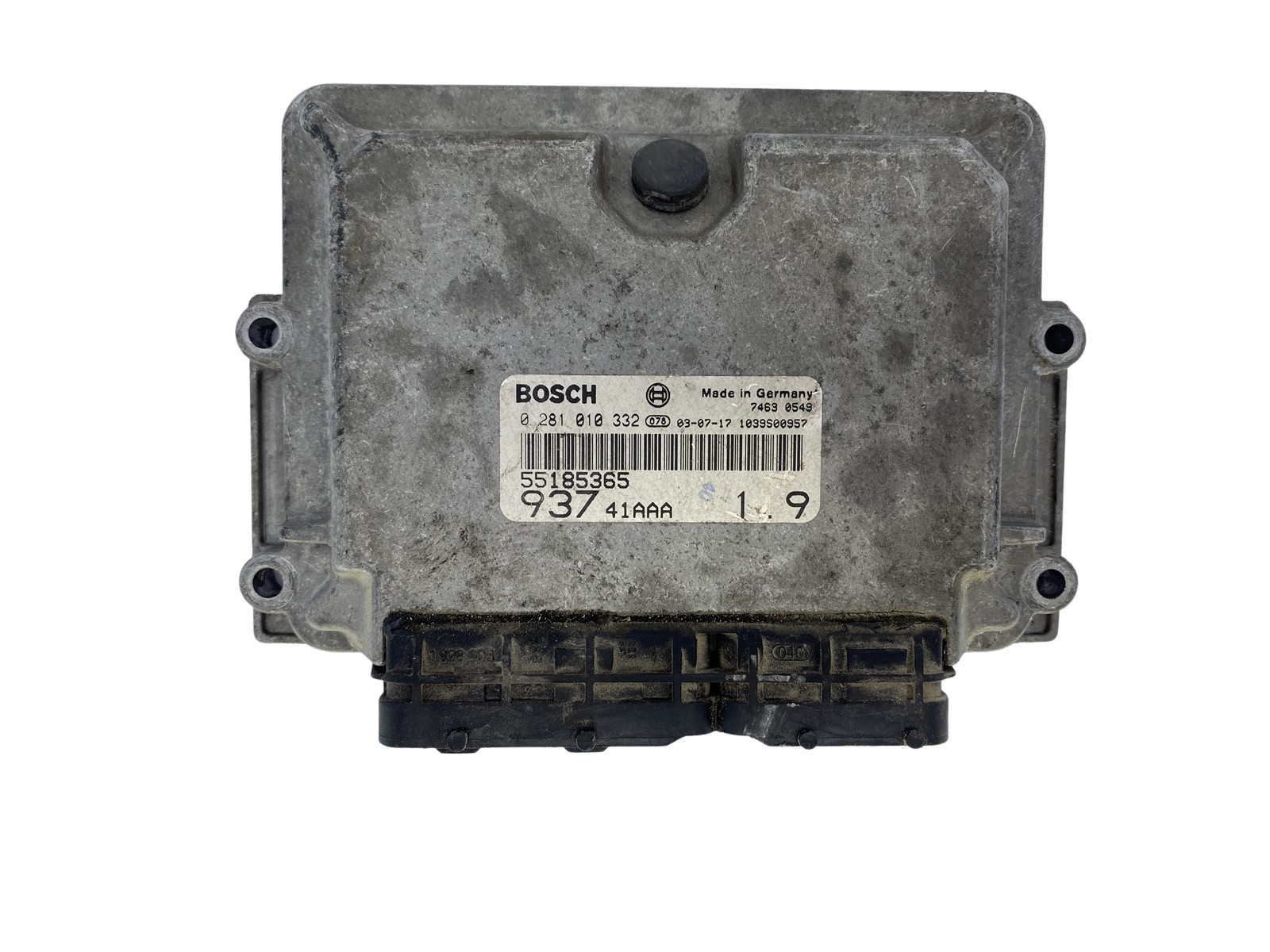 Regeleenheid 55185365 0281010332 41AAA Alfa Romeo Bosch 53037 main product photo