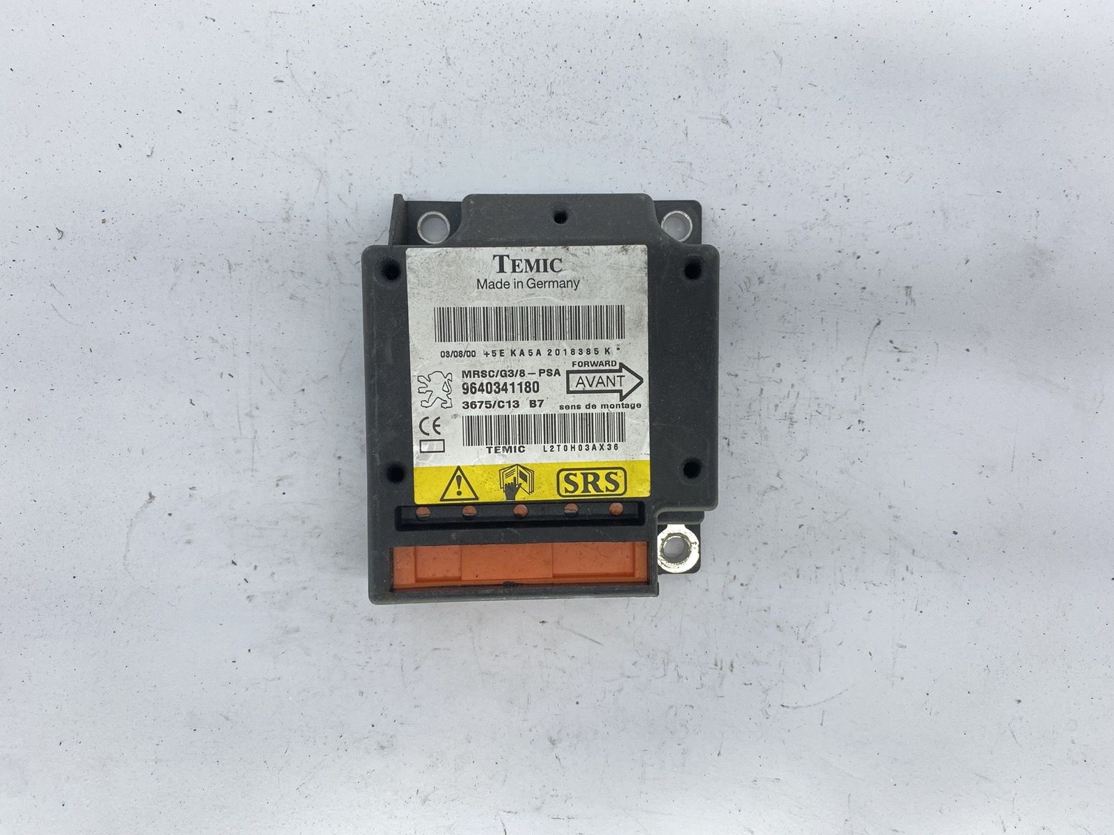 Controle-eenheid module 9640341180 3675/C13 B7 PSA Temic main product photo