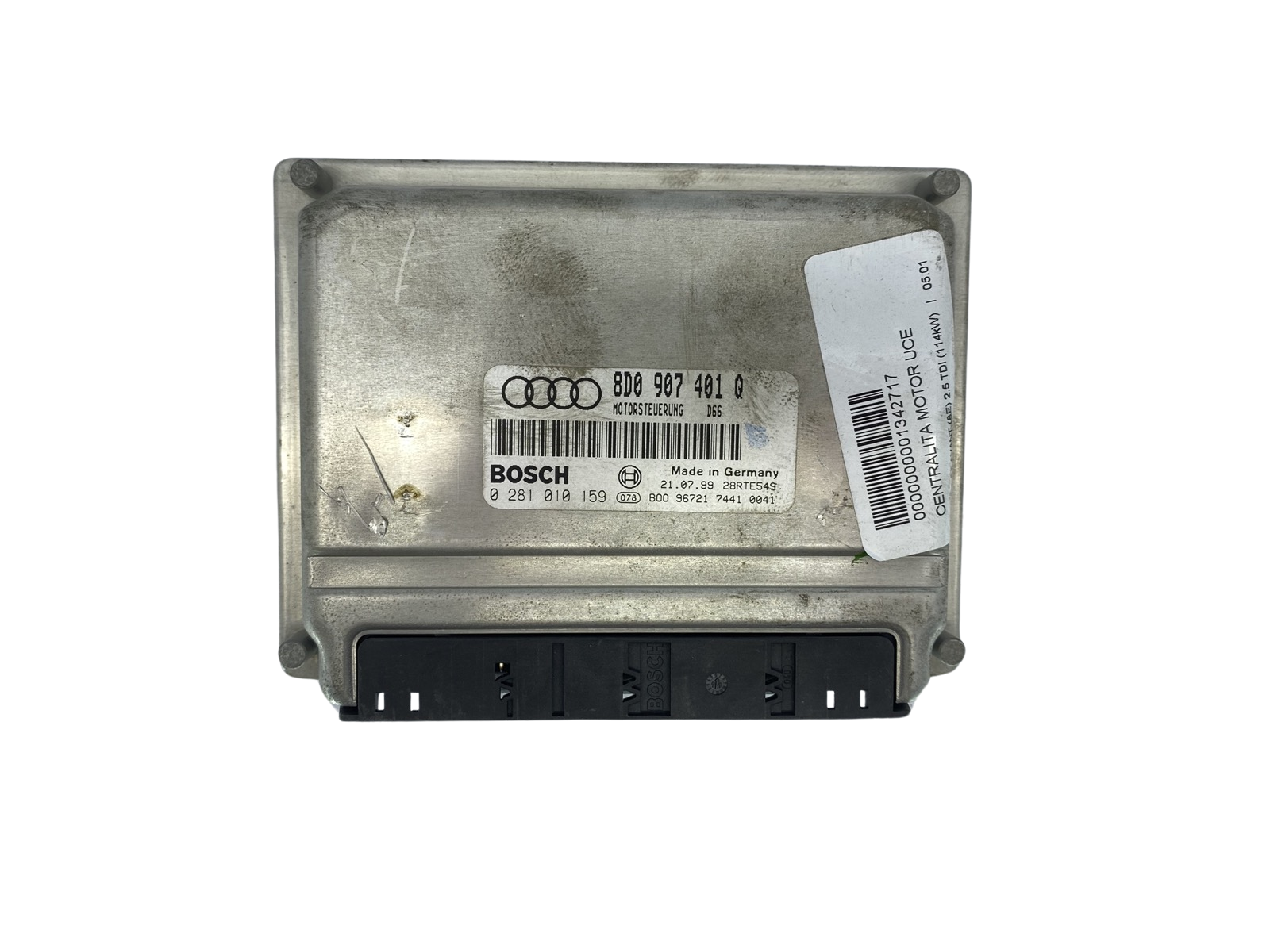 Regeleenheid 8D0907401Q 0281010159 28RTE549 Audi Bosch main product photo