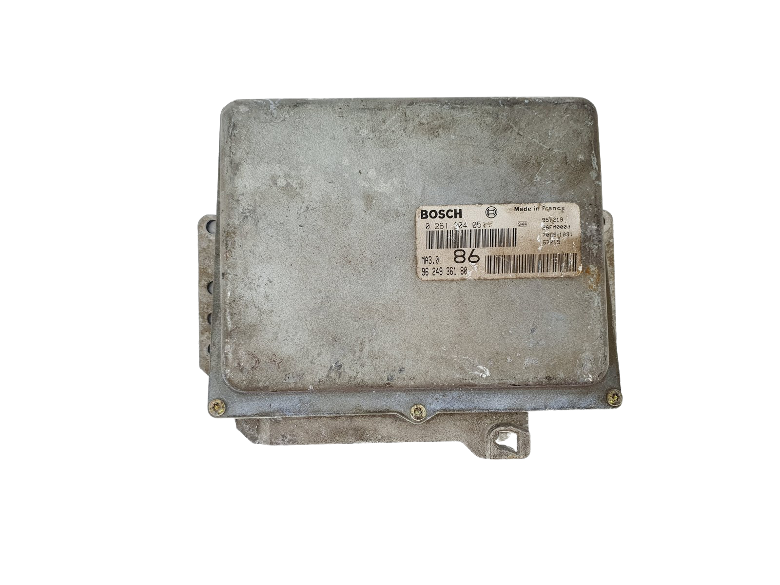 Regeleenheid 0261204051 9624936180 26FM0000 MA3.0 PSA Bosch 36341 main product photo