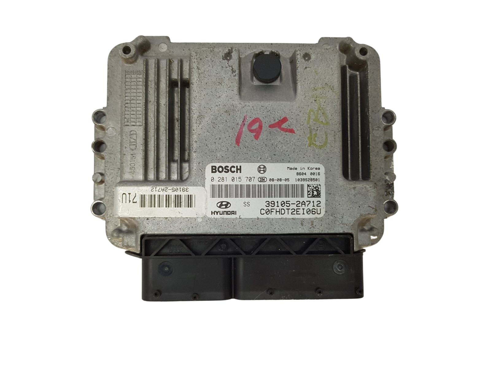 Regeleenheid 39105-2A712 0281015707 C0FHDT2EI06U Hyundai Bosch main product photo