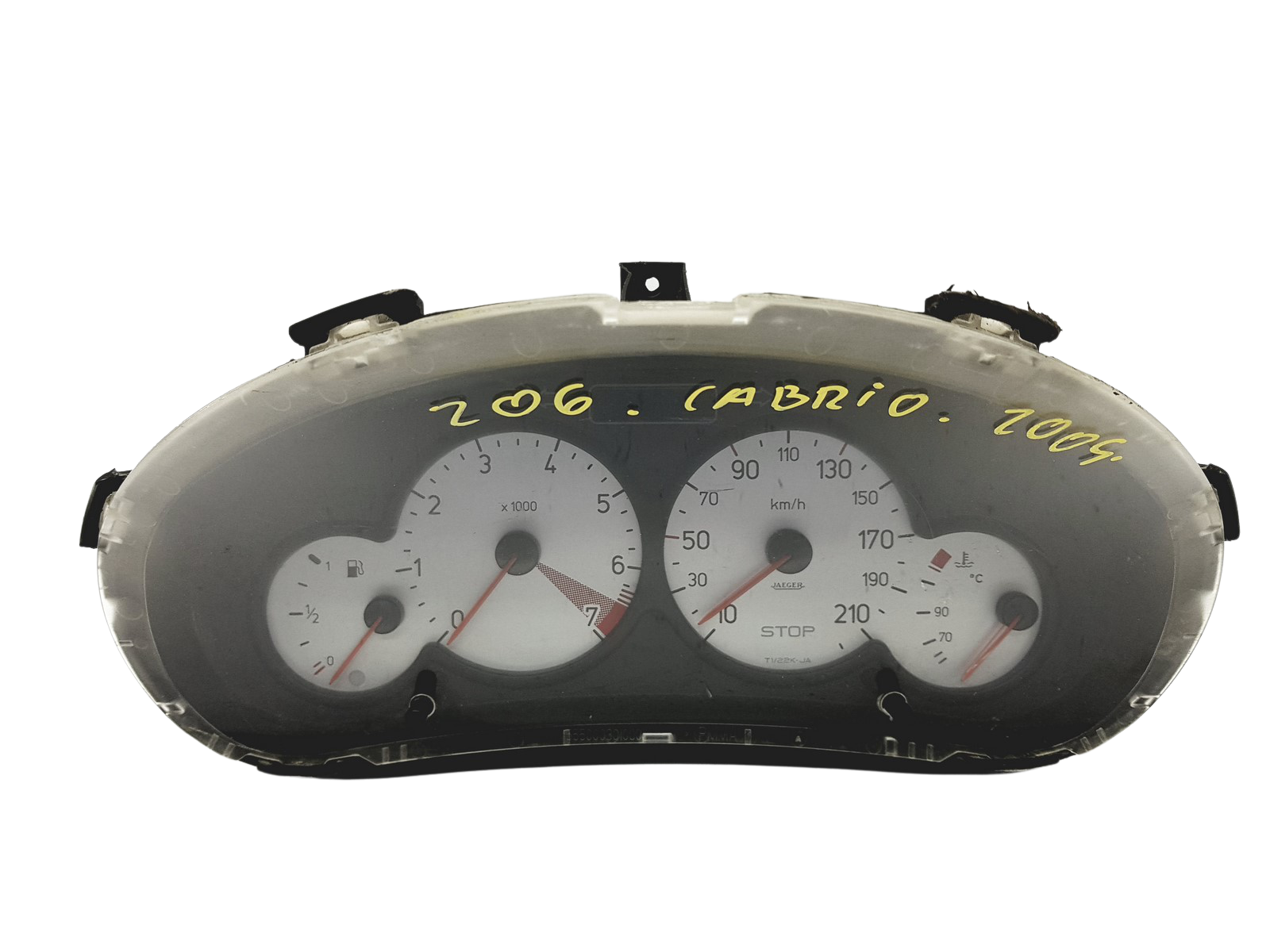 Toerenteller Peugeot 206 9656696380 000500610 48053 main product photo