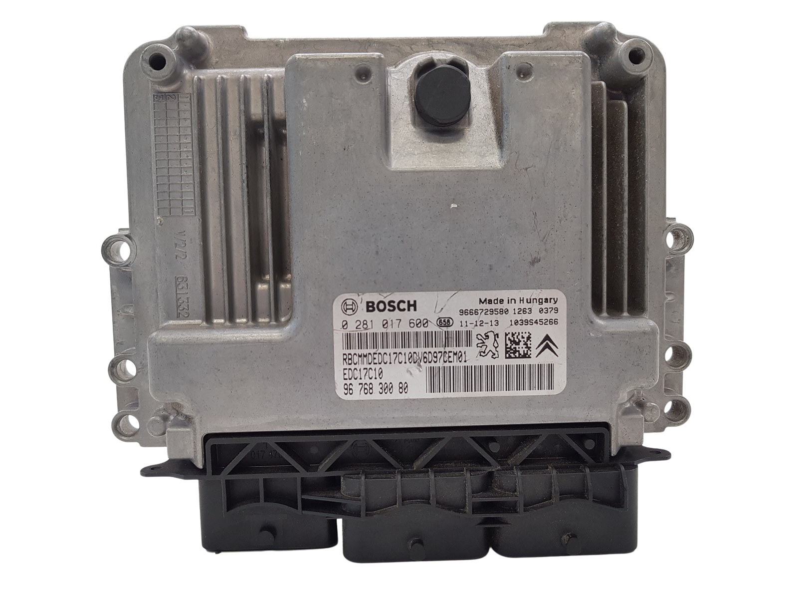 Regeleenheid Citroen C3 II 9676830080 0281017600 1.6 HDI Bosch main product photo