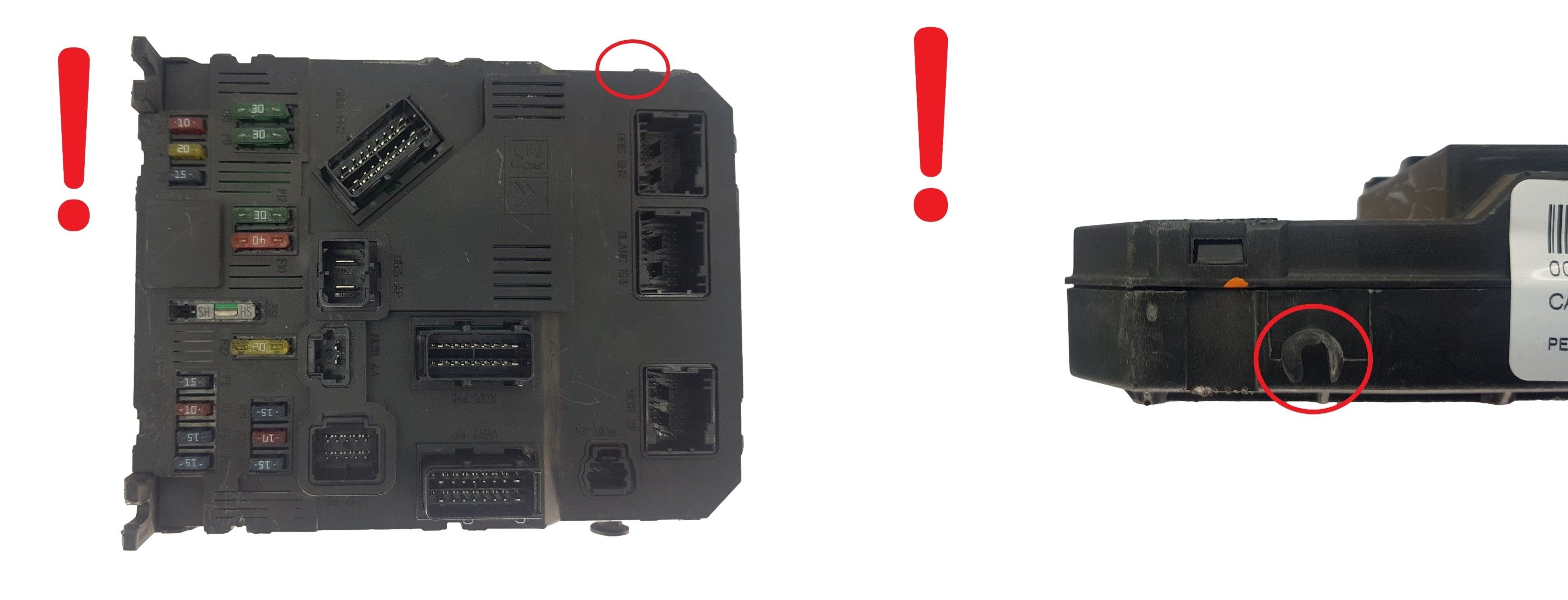 Regeleenheid BSI E02-00 9650584680 S118085220B PSA Siemens 1847 main product photo