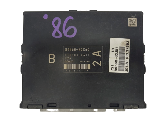 Controle-eenheid module Daihatsu 89560-B2C60 112300-6611 Denso 19177 main product photo