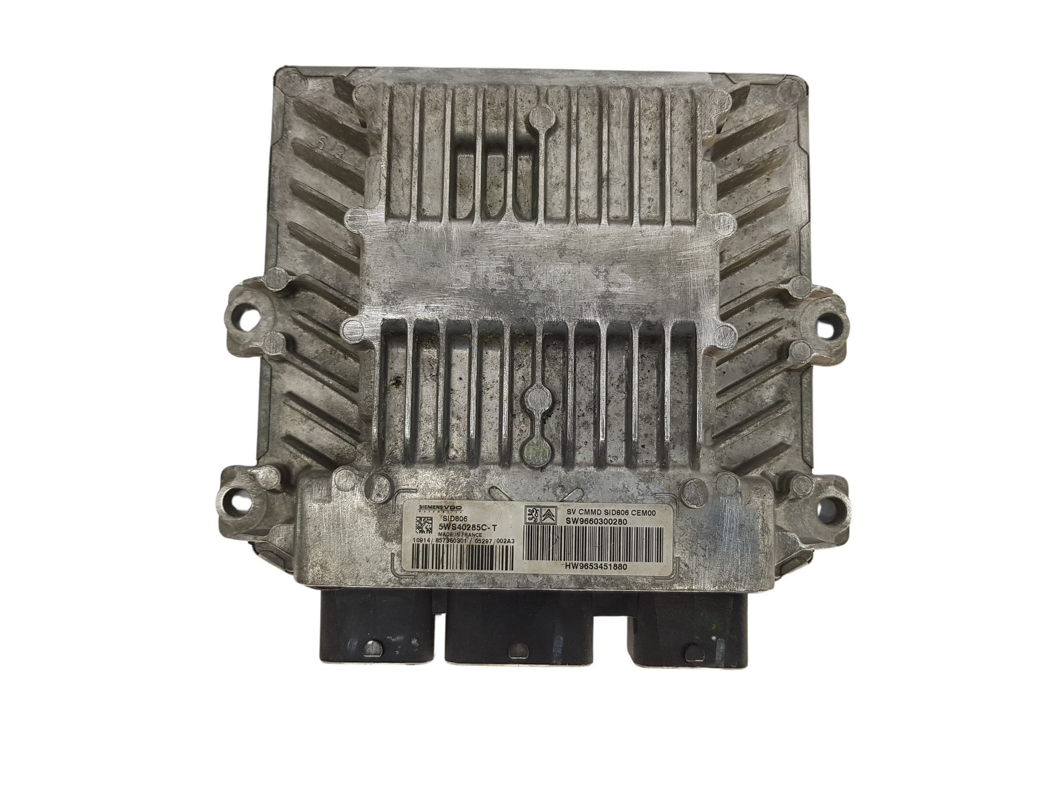 Regeleenheid 9660300280 9653451880 5WS40285C-T PSA Siemens 3464 main product photo