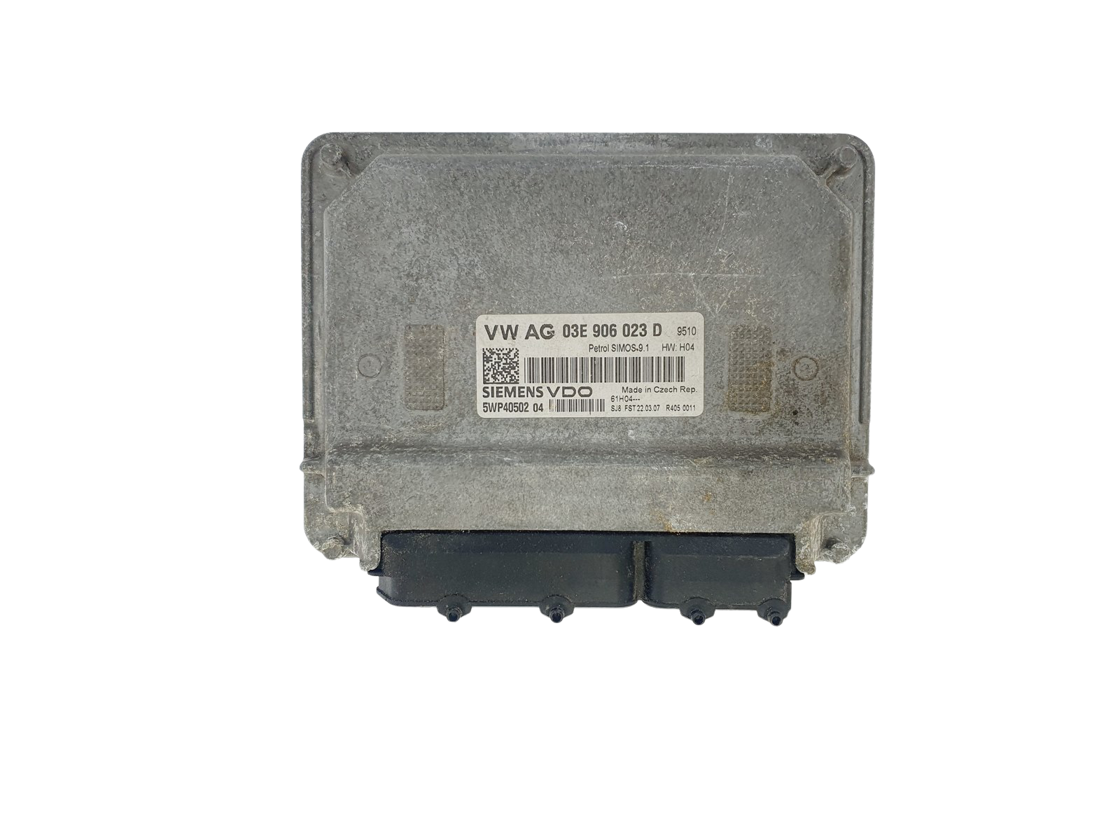 Regeleenheid 03E906023D 5WP40502 04 VW Seat Siemens 41246 main product photo