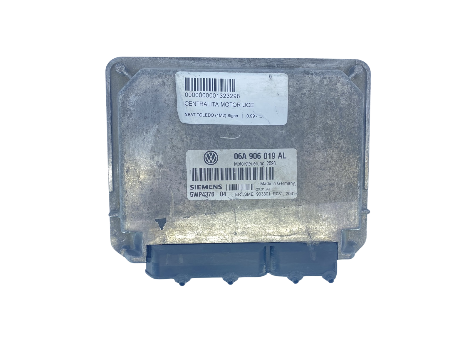 Regeleenheid 06A906019AL 5WP4376 04 VW Siemens main product photo