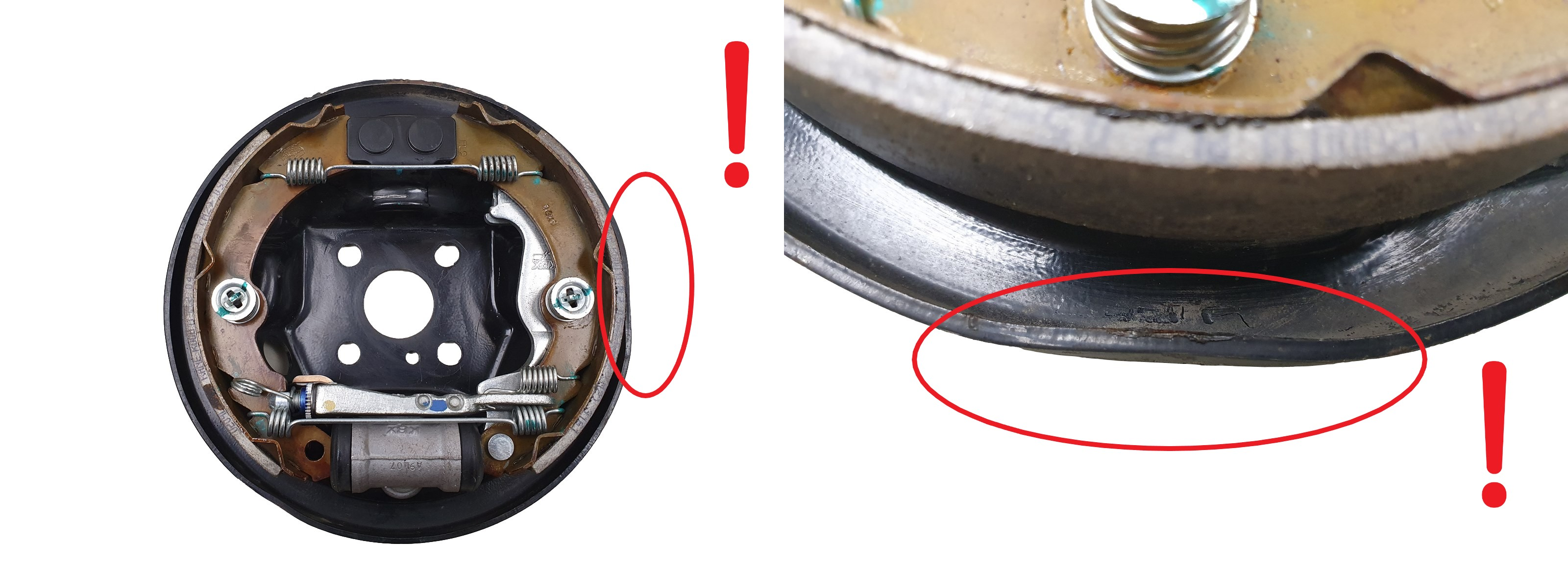 Remschijfdekselplaat Szczęk Rechts 440000592R Dacia Spring main product photo