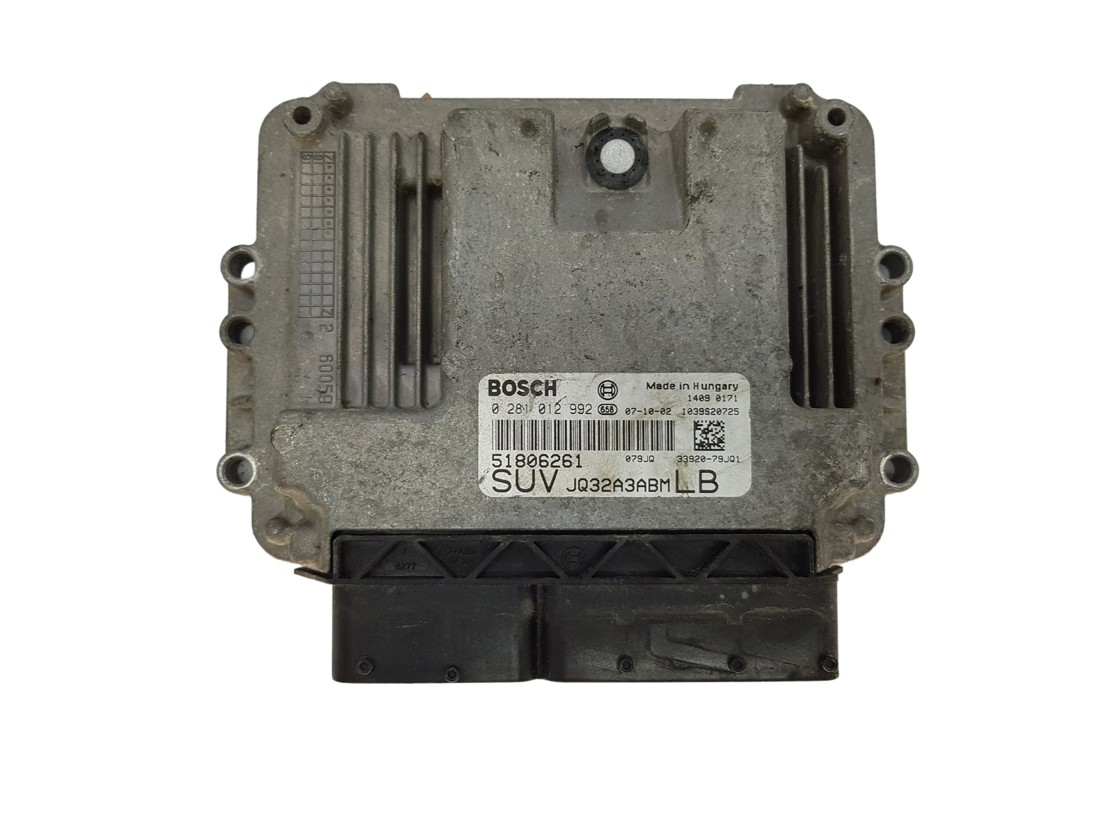 Regeleenheid 0281012992 51806261 JQ32A3ABM Fiat Bosch 14459 main product photo