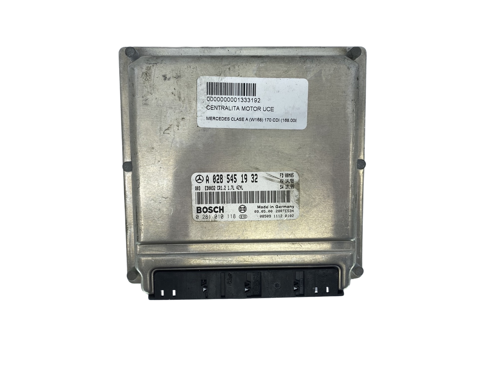 Regeleenheid A0285451932 0281010118 Mercedes Bosch 62489 main product photo