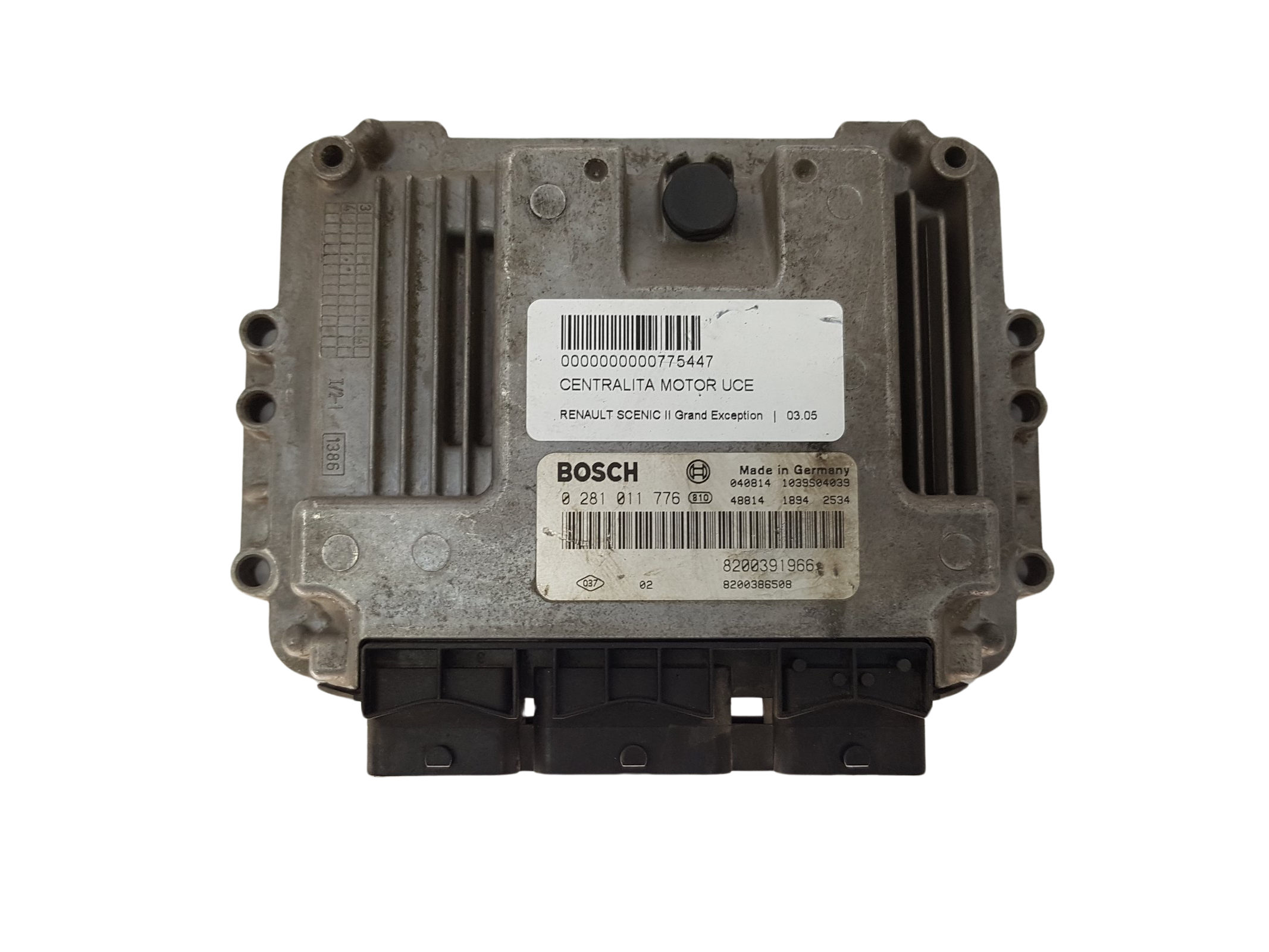 Regeleenheid 0281011776 8200391966 8200386508 Renault Bosch 3753 main product photo