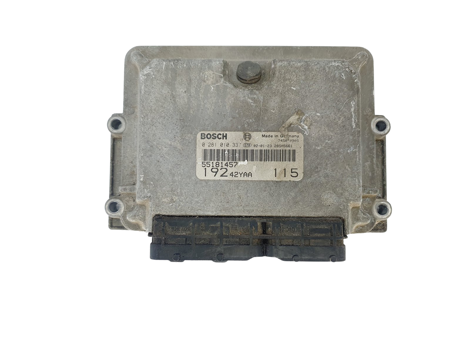 Regeleenheid 55181457 0281010337 Fiat Bosch 38249 main product photo