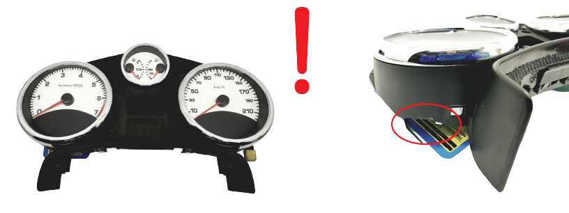 Snelheidsmeter Peugeot 207 9666748780 49489 main product photo