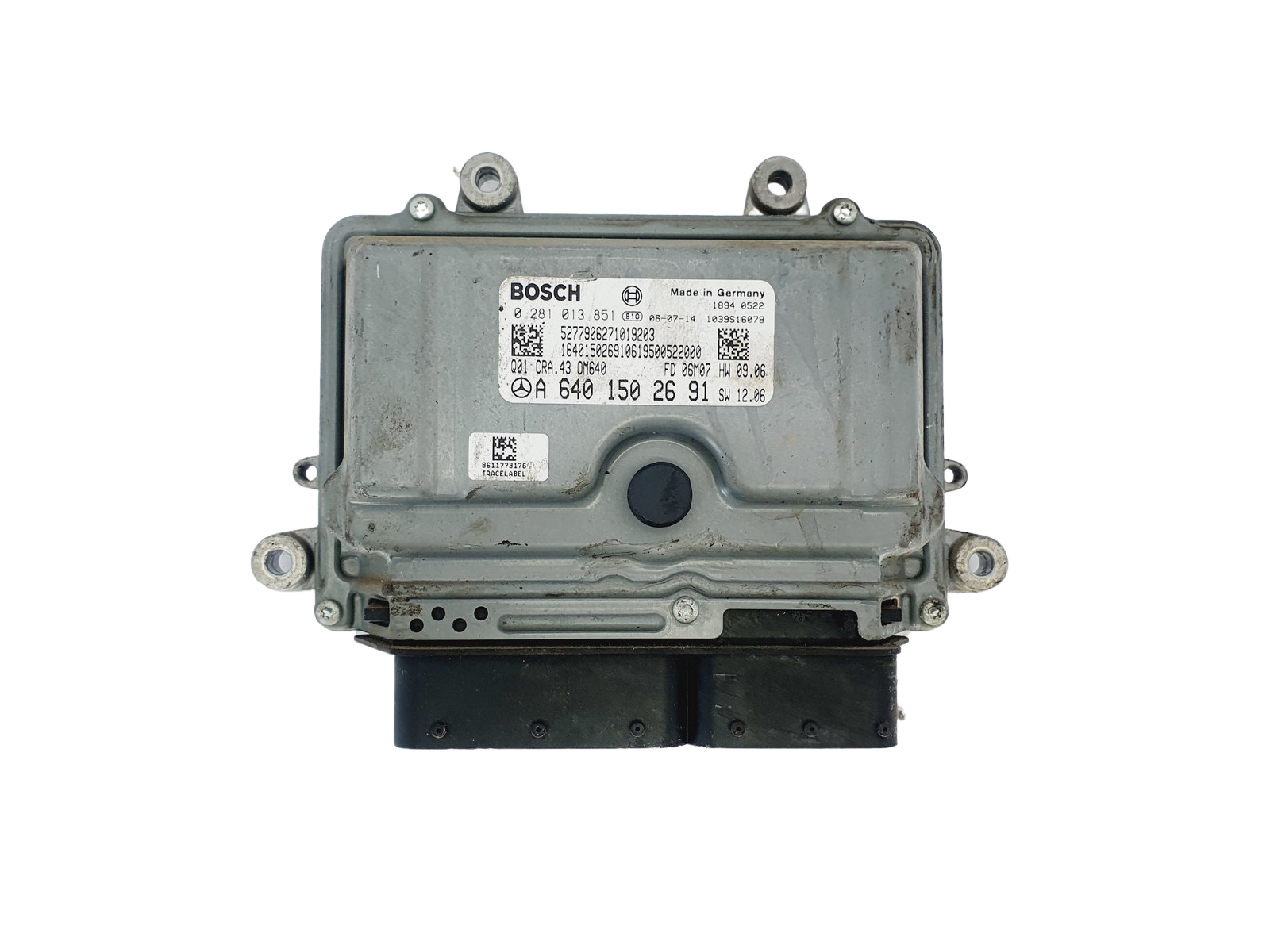 Regeleenheid 0281013851 A6401502691 Mercedes Bosch main product photo