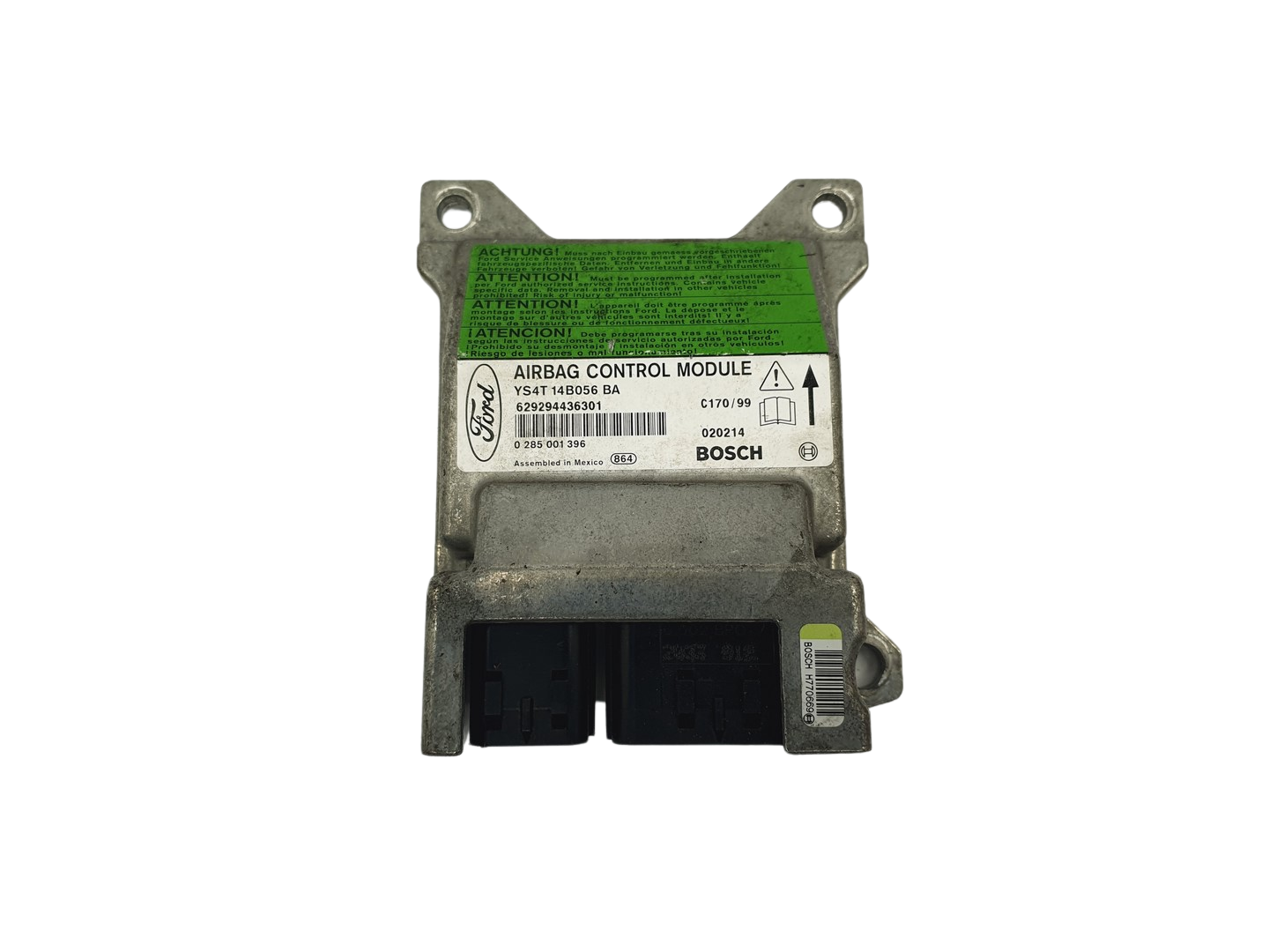 Controle-eenheid module 0285001396 YS4T14B056BA Ford Bosch 68872 main product photo