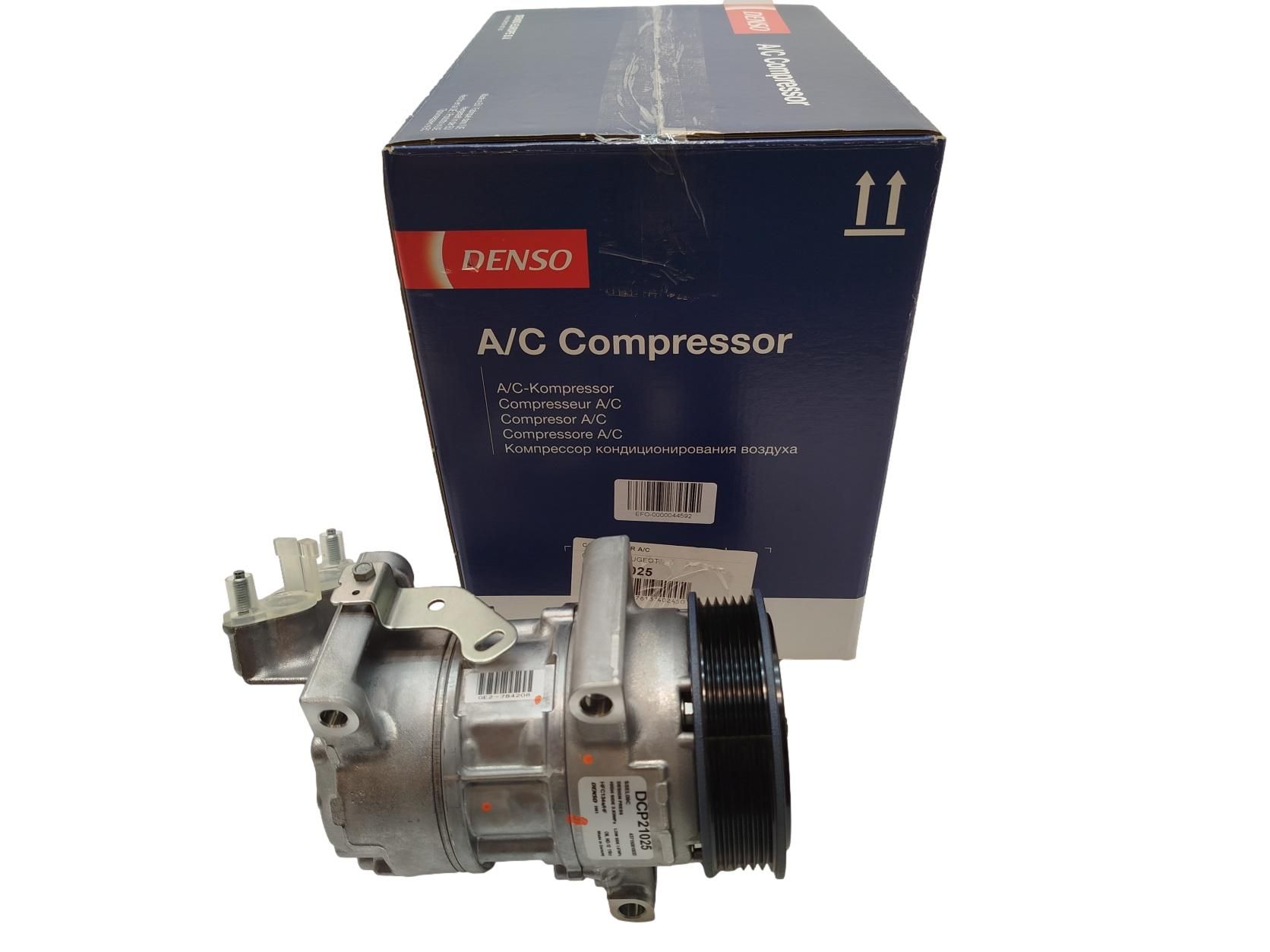 Airco Compressor Doe Citroen Peugeot DCP21025 9822184980 Denso main product photo