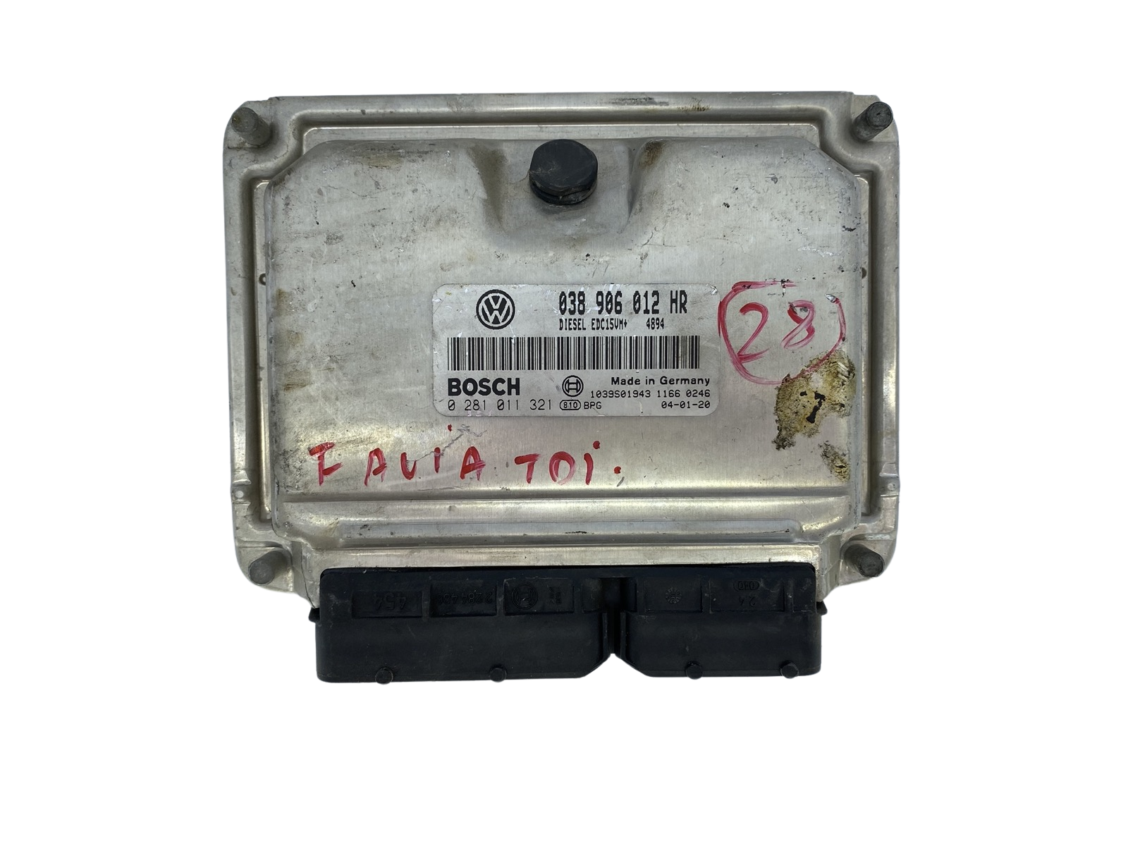 Regeleenheid 038906012HR 0281011321 VW Bosch 52472 main product photo